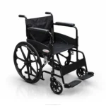 Dr.Brightwell Comfort Wheelchair – Lightweight, Foldable, Portable, 120kg Capacity