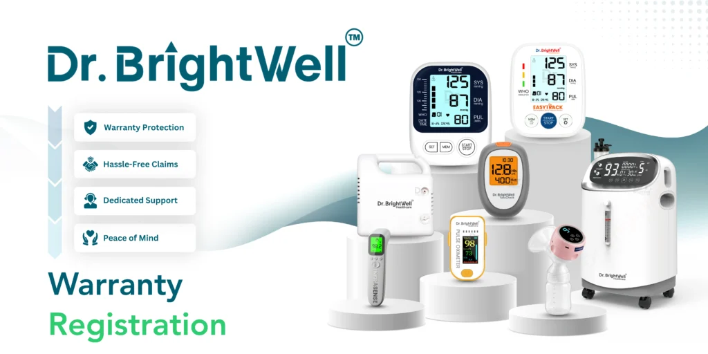 Dr.Brightwell Warranty registration main banner