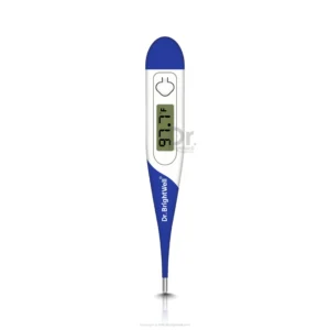 Dr.Brightwell Digital Flexi Thermometer with flexible tip for convenient and comfortable reading