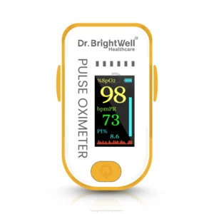 OxiBright Fingertip Pulse Oximeter with on touch operation