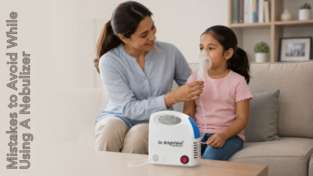 Common Mistakes to avoid when using a nebulizer. | Dr.Brightwell