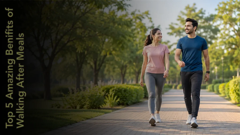 Benefits of walking after meals