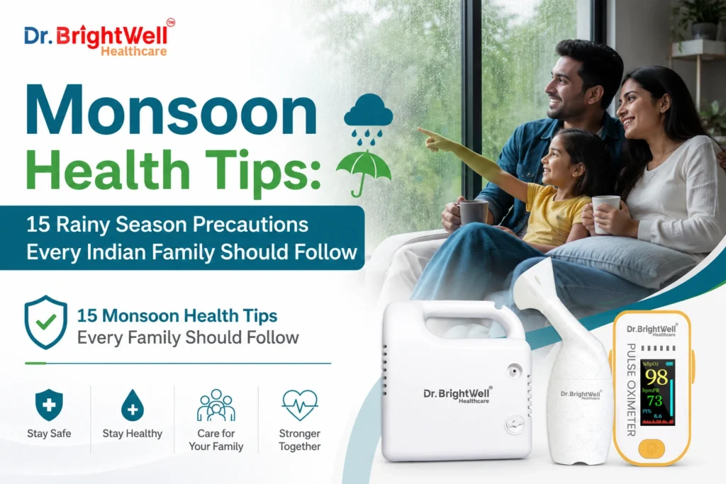 Monsoon Health Tips: 15 Rainy Season Precautions Every Indian Family Should Follow monsoon health tips