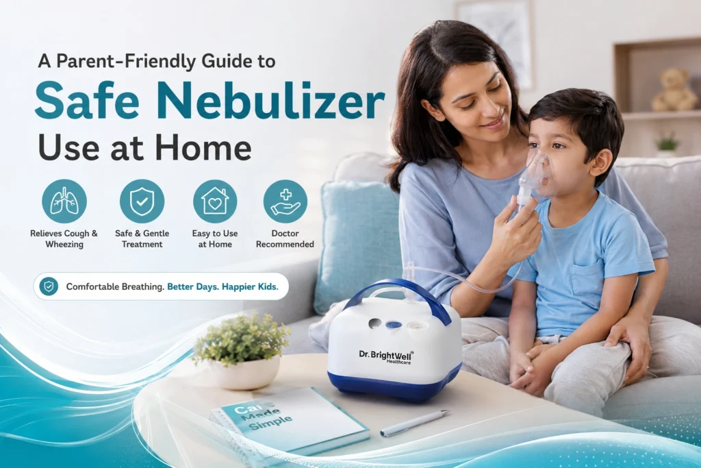 A Parent-Friendly Guide to Safe Nebulizer Use at Home If your child has frequent coughing, wheezing, chest tightness, or asthma flare-ups, your doctor may recommend a nebulizer. For many parents, the first question is simple: how to use a nebulizer for kids safely at home without making the child uncomfortable or doing it incorrectly.