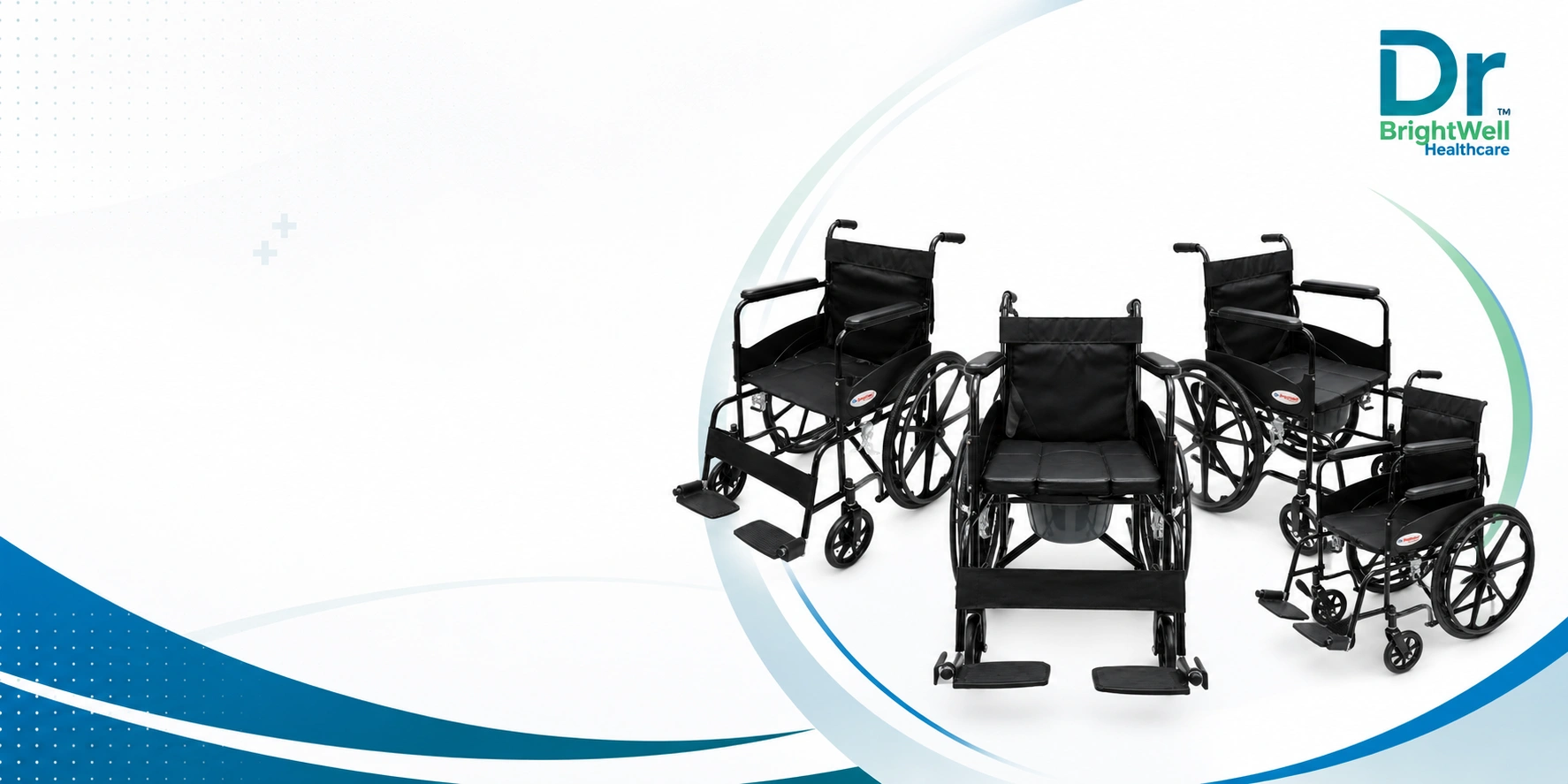 buy Wheelchair in Lucknow for Home & Elderly Use | Dr.Brightwell