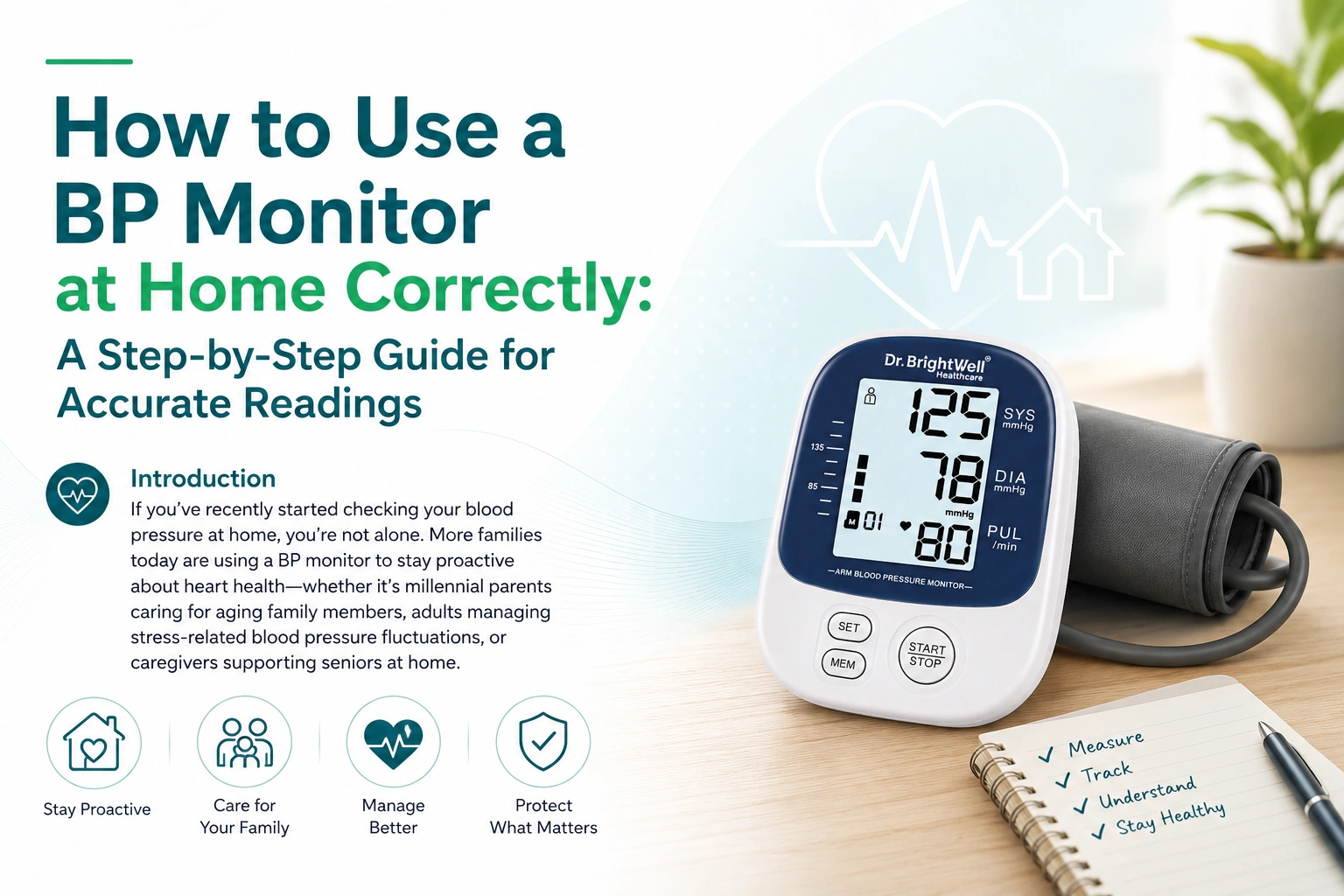 How to Use BP Monitor at Home Correctly: A Step-by-Step Guide for Accurate Readings