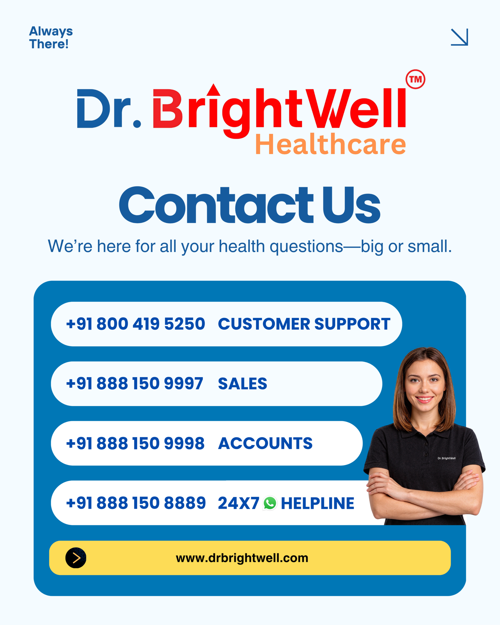 Dr.Brightwell Contact Us