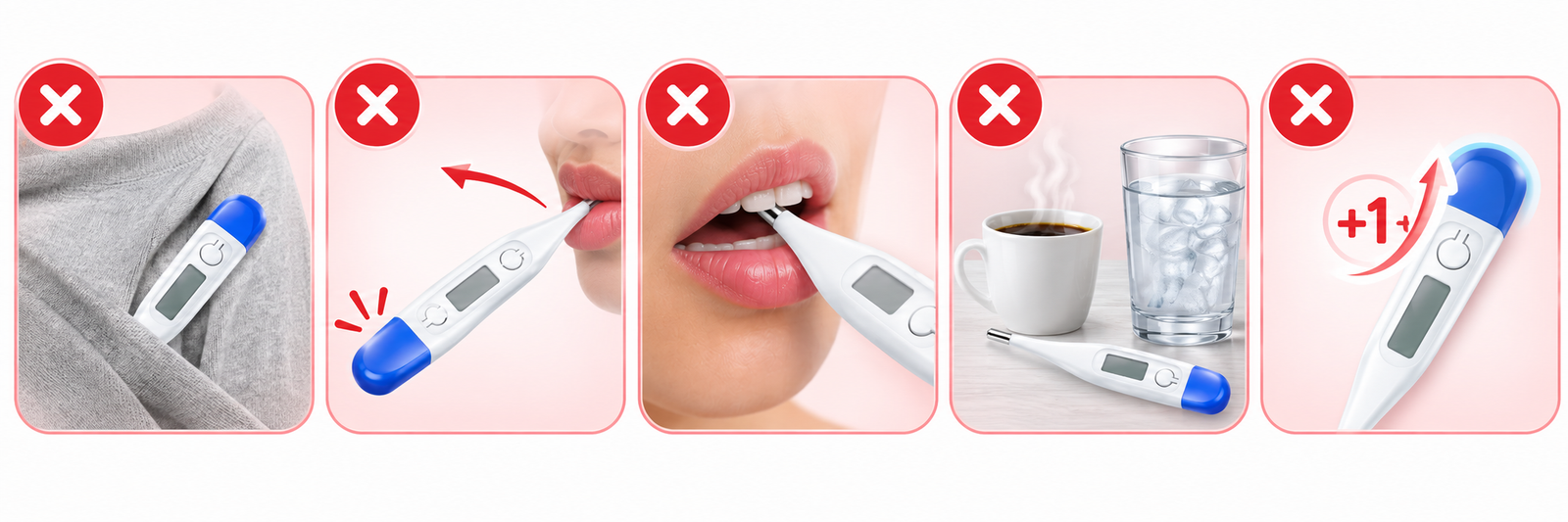 How to Use a Digital Thermometer for Fever - 5 Simple Steps: Clean, Switch On, Place, Wait, Read